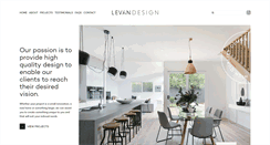 Desktop Screenshot of levandesign.com.au